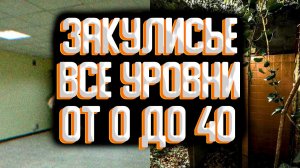 ВСЕ УРОВНИ ЗАКУЛИСЬЯ ОТ 0 ДО 40