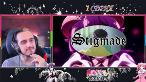 РЕАКЦИЯ Stigmade & @ANAGEMUSIC на 1 серию "Становясь Волшебницей"