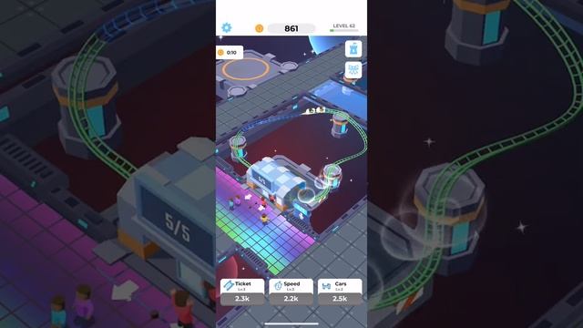 Me playing roller coaster idle смотреть онлайн
