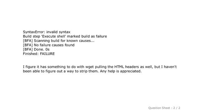 HTML : Strange HTML doctype error when trying to run Python script from bash смотреть онлайн