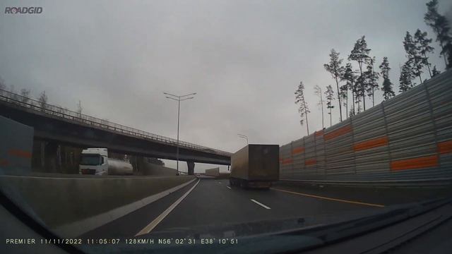 Объезд Москвы. От М7 до М11 через А108, М12, ЦКАД (А113). 11.11.2022 года.