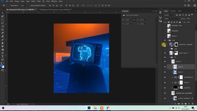 Photoshop Manipulation Metaverse Cyberpunk Edit | Speed Art смотреть онлайн