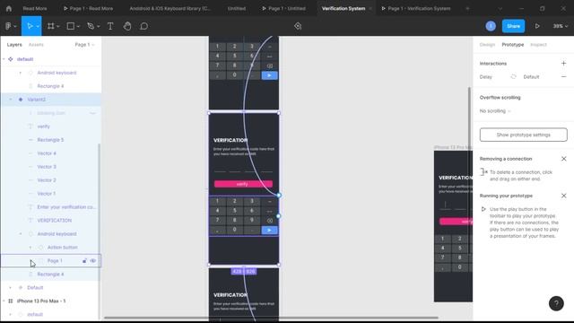 Figma Dial Pad Animation and Verification System | Dial Pad Input Field Interaction (2022) смотреть онлайн