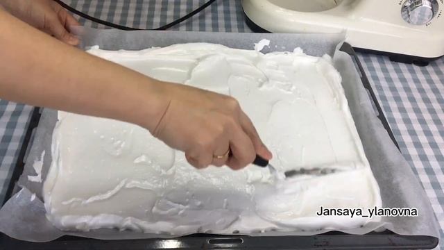 Весенний десерт к чаю.Меренговый рулет.Самый удачный проверенный рецепт.☝️ смотреть онлайн