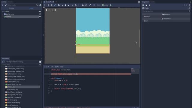 뉴비의 게임만들기 | S1EP4 | Background Transform with Godot смотреть онлайн