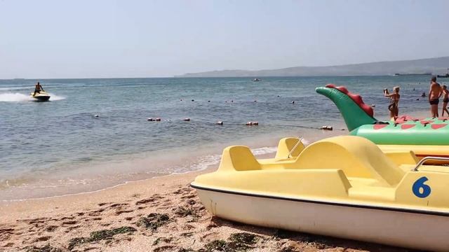 Как выглядит 117 пляж в крыму возле Феодосии? БЕРЕГОВОЕ КРЫМ! смотреть онлайн