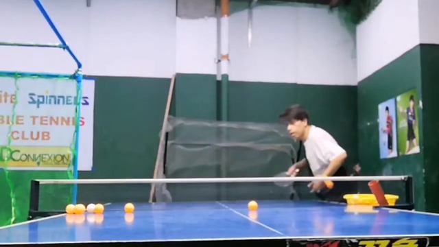 Learning Epic Ghost Serve (Ma Lin Serve Tutorial) L  DC TABLE TENNIS