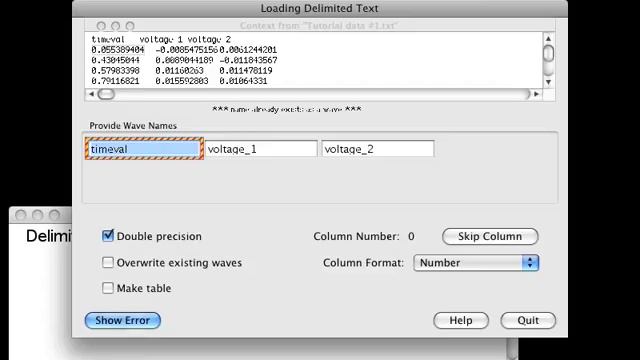 IGOR Pro Guided Tour 1: 2.0 Loading Data смотреть онлайн
