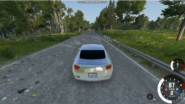 BeamNG.drive driving with Volkswagen Passat CC (2008) смотреть онлайн