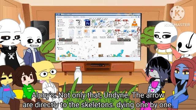 Undertale React Animation VS Minecraft! (@alanbecker) Gacha Club!