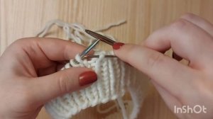 Фабричное закрытие петель для резинки 1*1, очень красивый, эластичный способ закрытия петель