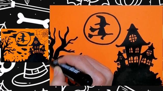 HOW TO DRAW A HALLOWEEN PUMPKIN смотреть онлайн
