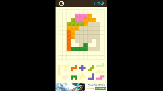 Formino - Pentaminoes - Level 24 - Walkthrough смотреть онлайн