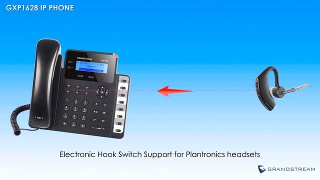 Grandstream GXP1628 Basic IP Phone смотреть онлайн