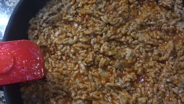 Слоёный пирог с фаршем/рецепт мясной/быстро смотреть онлайн