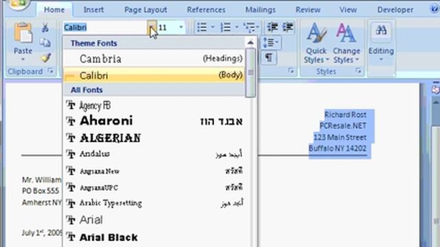 Microsoft Word 2007 Tutorial - part 09 of 13 - Formatting Text смотреть онлайн