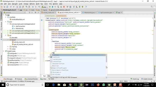 Android Studio Tutorial 30 Create Custom Layout For Android Online Image Application Part 4 смотреть онлайн