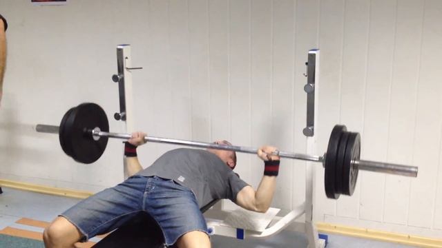 Deny Montana - жим лежа 100 кг на 8 раз / Bench press 100 kg x 8 смотреть онлайн