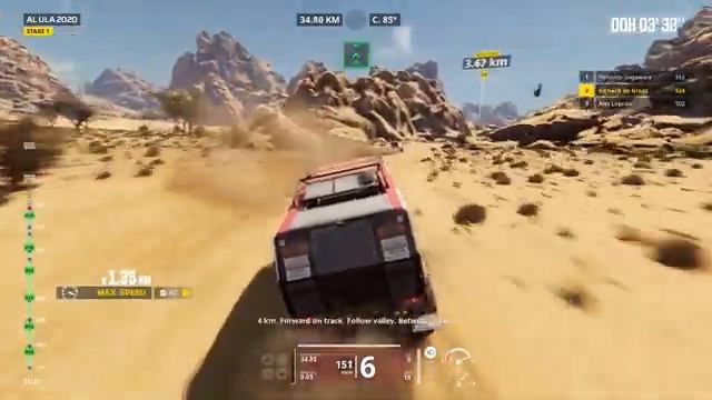 Играем в Dakar Desert Rally и ищем БАРСИКА смотреть онлайн