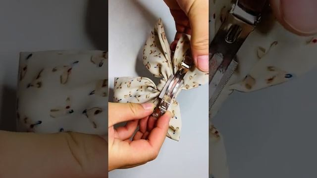 Заколка-автомат с бантом смотреть онлайн