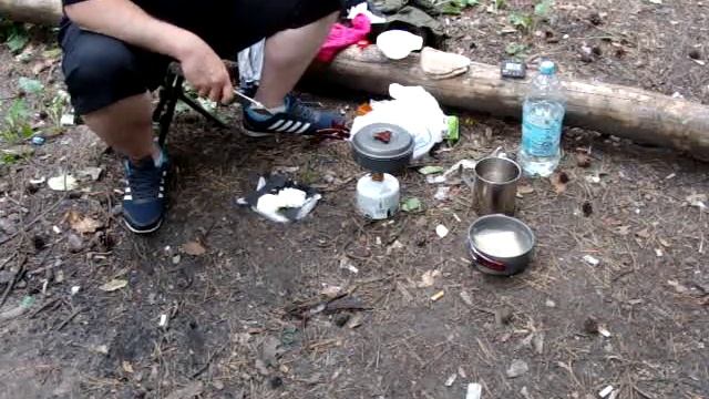 Pocket Bushman + посуда tramp та каша смотреть онлайн