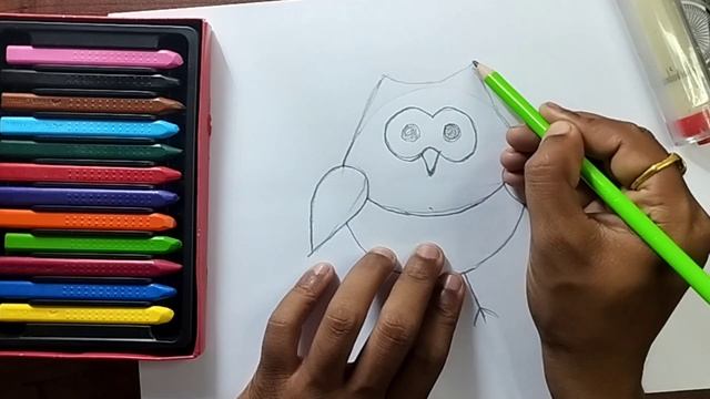 Owl Drawing Easy || Step by Step Owl Drawing Tutorial! | Little Sketcher смотреть онлайн