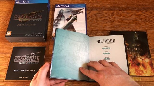 Final Fantasy VII Remake Deluxe Edition. Распаковка смотреть онлайн
