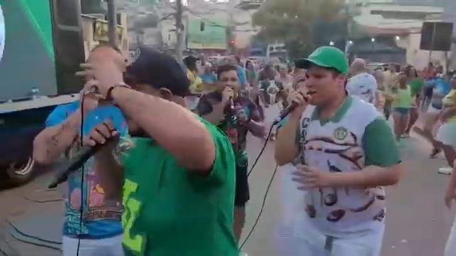 Arrancada do Samba Ensaio de Rua Imperatriz Leopodinense Rumo a 2024 смотреть онлайн