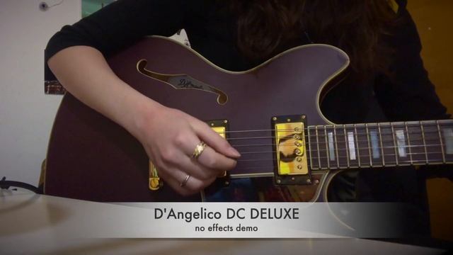 D'ANGELICO GUITARS Partnership + First no effects DEMO смотреть онлайн