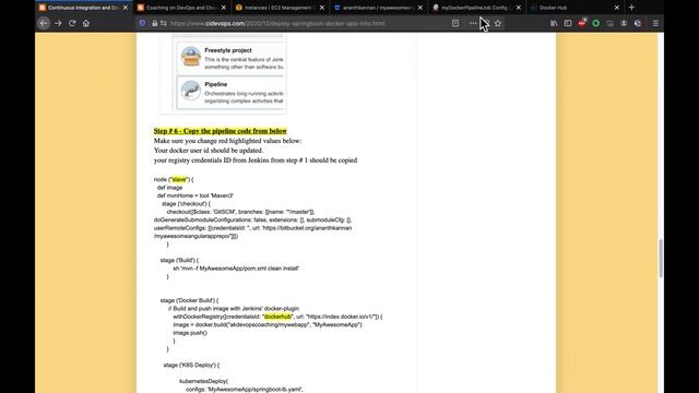 Jenkins Pipeline for Microservices Deployment to EKS Cluster | Jenkins Kubernetes Deployment to EKS смотреть онлайн