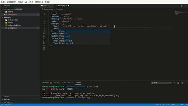 Belajar Node JS untuk Pemula #4 - Nodemon смотреть онлайн