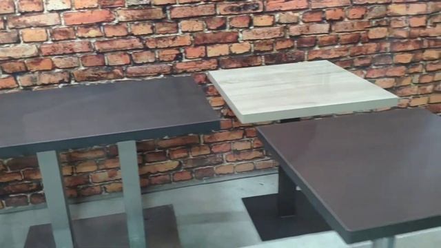 Столы для кафе, ресторана. Мебель. смотреть онлайн
