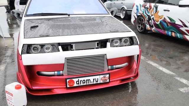 Самая навороченная ВАЗ 2108. Обзор. Тюнинг и доработки своими руками смотреть онлайн