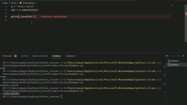 Python String Operations: From Basics to Advanced in Tamil | Techspeak Academy #strings #python смотреть онлайн