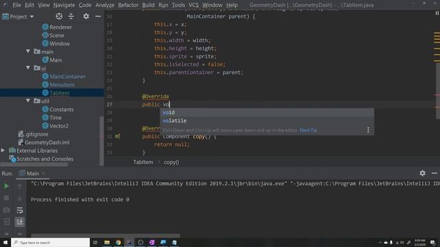 Menu Functionality | Coding Geometry Dash in Java #22 смотреть онлайн