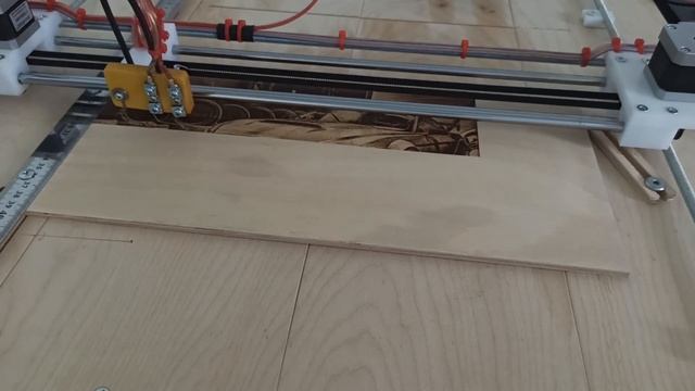 Выжигание на чпу станке при помощи нихромовой нити (craft_wood) смотреть онлайн