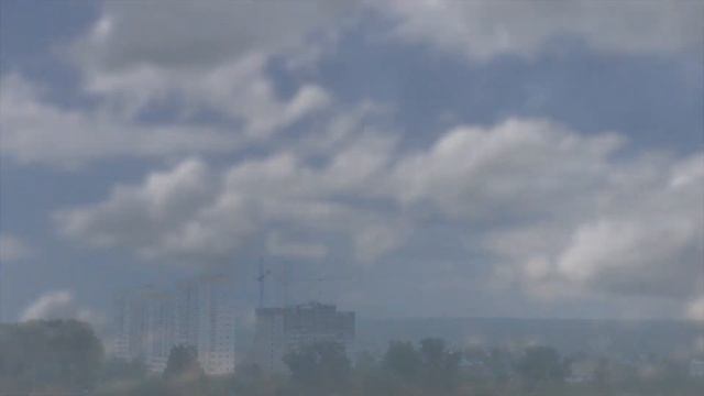 Ускоренная съёмка. Небо, тучи, облака смотреть онлайн