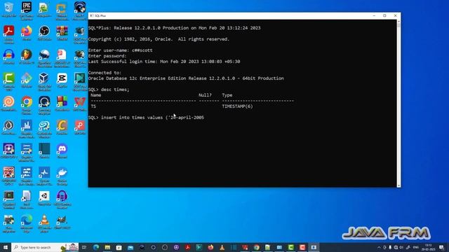 ORA-01852: seconds must be between 0 and 59 - Oracle Database 12c Error Messages смотреть онлайн