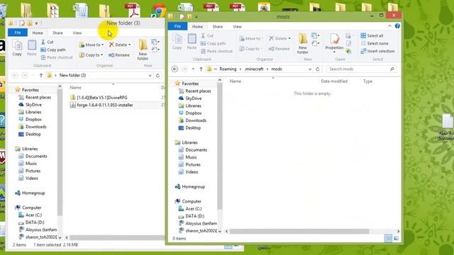 Minecraft forge mod installtion tutorial(1.6.4/1.7.2)-DivineRpg смотреть онлайн