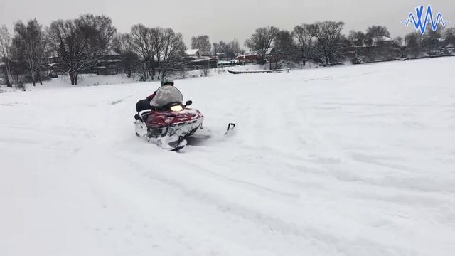 Супер сафари на двух снегоходах (2 часа) #AXAA