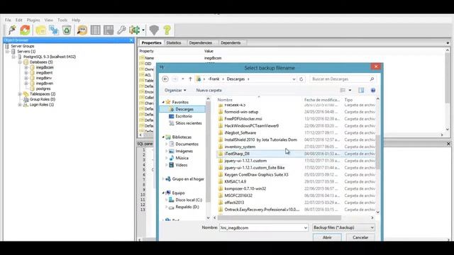 2.- Creación de Bases de Datos en PostgreSQL v. 9.3.14 смотреть онлайн