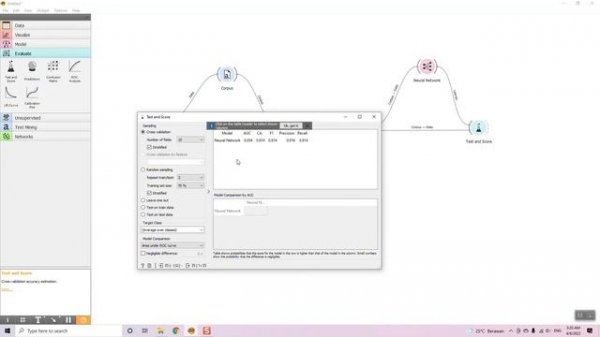 Text Classification Menggunakan Orange Data Mining