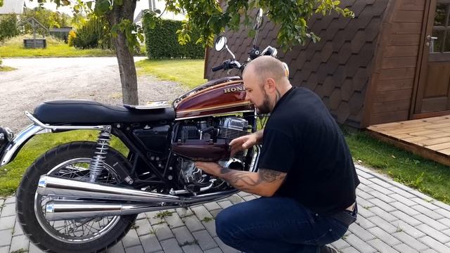HONDA CB 750 FOUR apžvalga (MOTO GURIS) смотреть онлайн