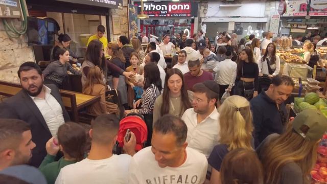 City center and Shuk Mahane Yehuda. Jerusalem смотреть онлайн