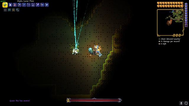 TERRARIA - Como invocar a Queen Bee(Abelha rainha) смотреть онлайн