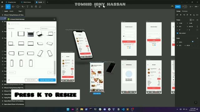 Free Mockups With Figma Plugins | Android Artboard Studio | Towhid Ibny Hassan смотреть онлайн