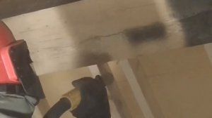 Очистка деревянных поверхностей после пожара