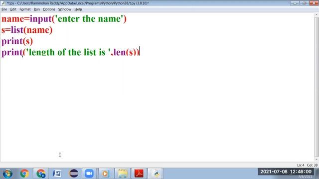 List data type in python(part-1) смотреть онлайн