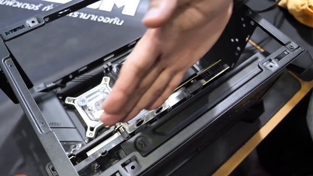 ประกอบคอมฯเครื่องเล็ก MINI-ITX น้ำเปิดทั้งเครื่อง INTEL 10600K + Z490i UNIFY смотреть онлайн