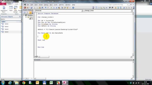 Refresh Linked Tables in an Access DB via VBA смотреть онлайн